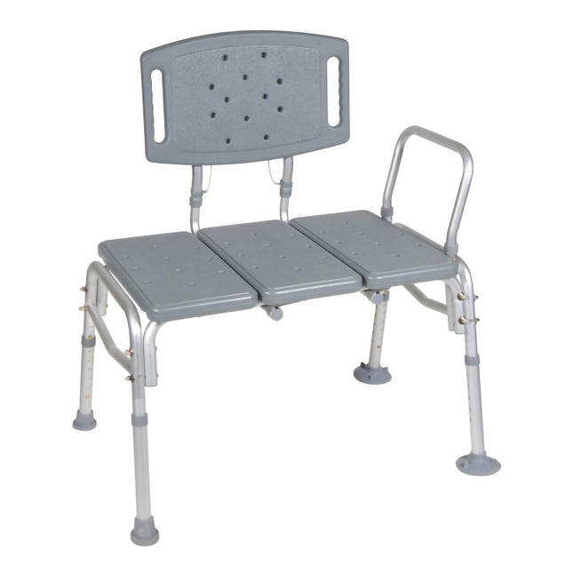 McKesson | McKesson Knocked Down Bariatric Bath Transfer Bench 500 lbs. Weight Capacity | 146-12025KD-1