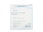 McKesson Nonwoven Sponge Polyester / Rayon Square Sterile 16-4244-2IN-BX