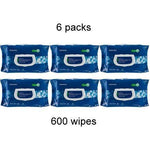 McKesson Personal Wipe StayDry Disposable Washcloths with Aloe / Vitamin E Scented WPW96