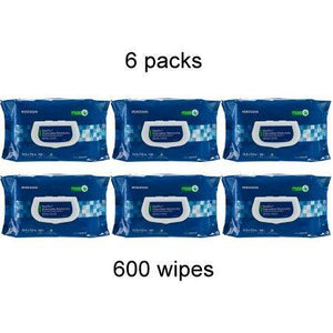 McKesson Personal Wipe StayDry Disposable Washcloths with Aloe / Vitamin E Scented WPW96