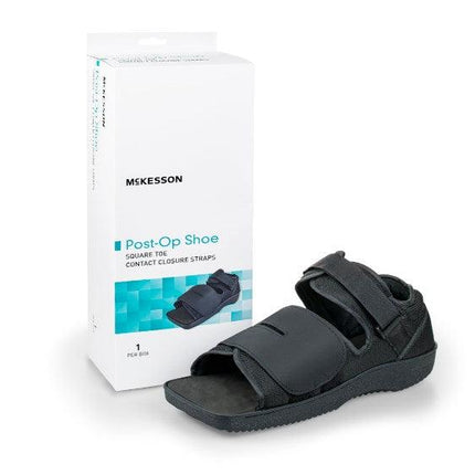 McKesson Post-Op Shoe Small Unisex Black | McKesson | SurgiMac