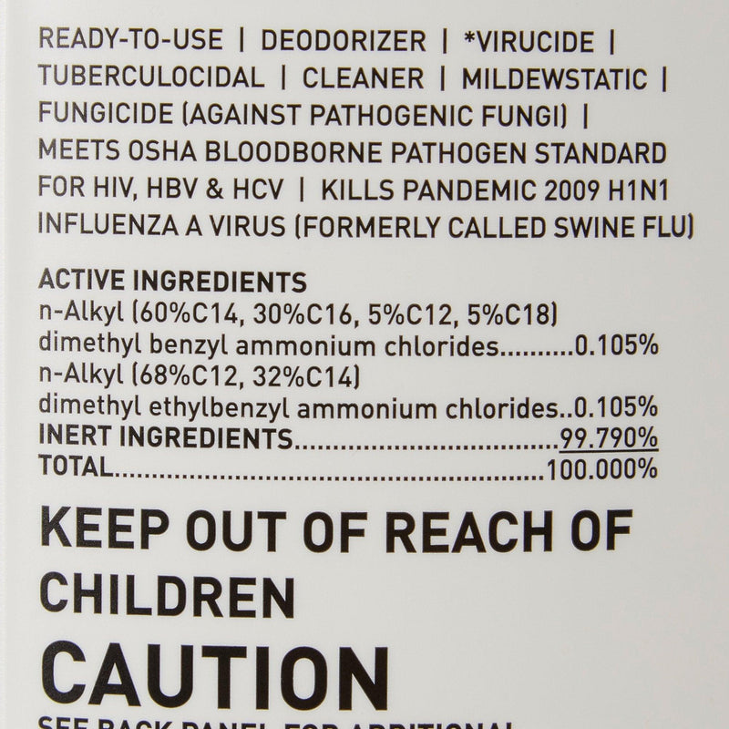 McKesson Pro-Tech Surface Disinfectant Cleaner Ammoniated J-Fill Dispensing Systems Liquid 1 gal. Jug 53-28561