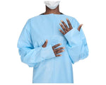 McKesson Protective Procedure Gown One Size Fits NonSterile AAMI Level 2 Disposable 18-8576A