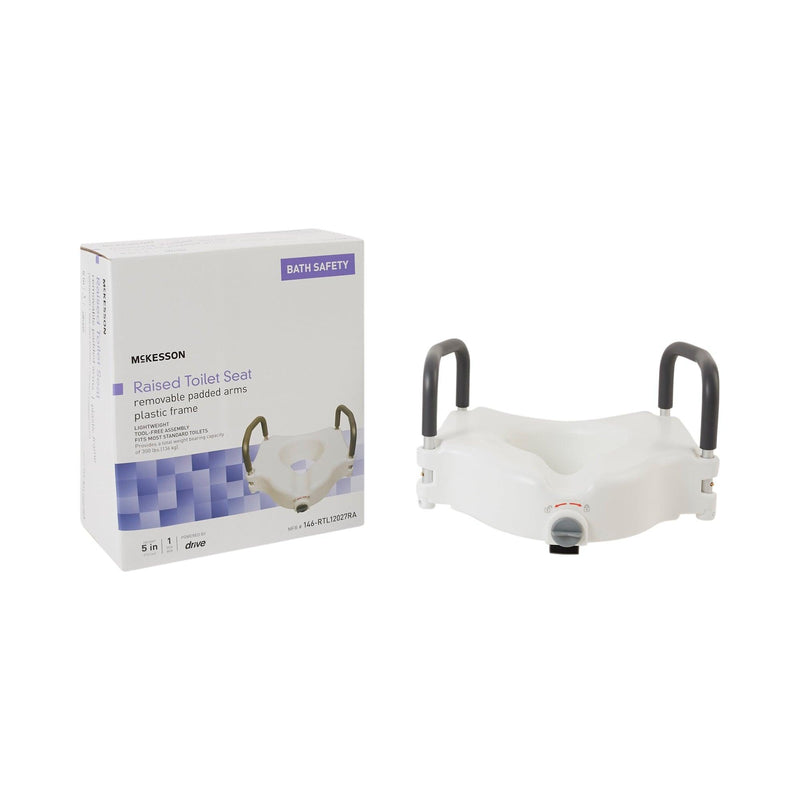 McKesson Raised Toilet Seat 146-RTL12064