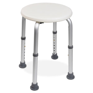 McKesson Shower Stool Without Arms Aluminum Frame Without Backrest 13 Inch Seat Width 146-RTL12004KD