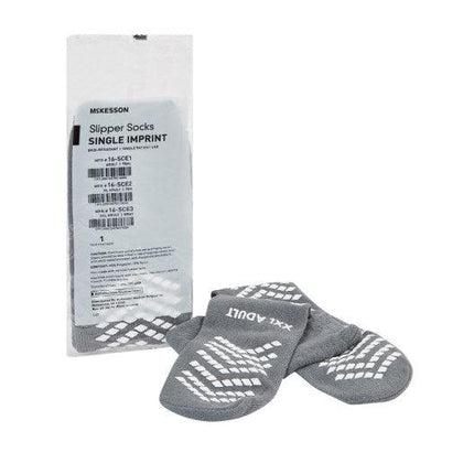 McKesson Slipper Socks Above the Ankle | 16-SCE3-CS | | Apparel, Patient Apparel, Slipper Socks, Slippers and Slipper Socks | McKesson | SurgiMac