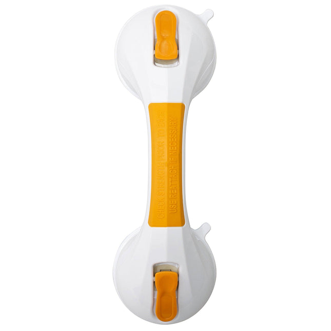 McKesson | McKesson Suction-Cup Grab Bar White / Yellow Plastic | 146-RTL13082