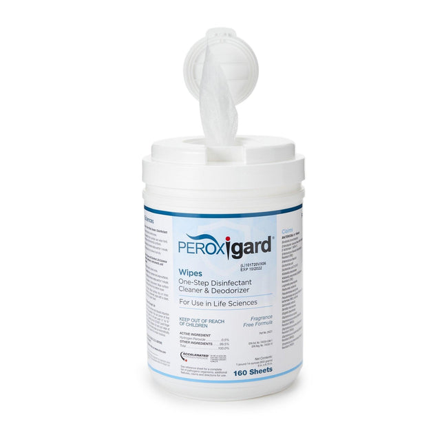 McKesson | Surface Disinfectant Peroxide Based Wipe Canister Light Almond Scent | SMDW02