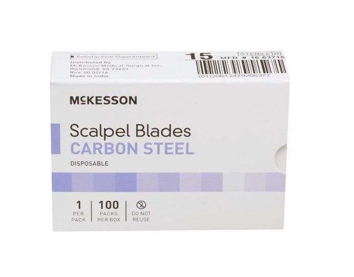 Surgical Blade Carbon Steel Sterile Disposable Individually Wrapped 16-63710