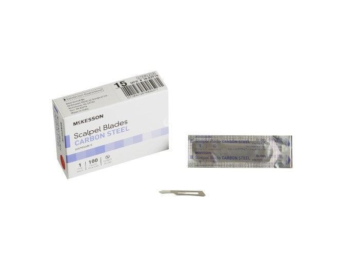 Surgical Blade Carbon Steel Sterile Disposable Individually Wrapped 16-63715