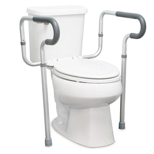McKesson Toilet Safety Rail Gray Aluminum 146-RTL12000