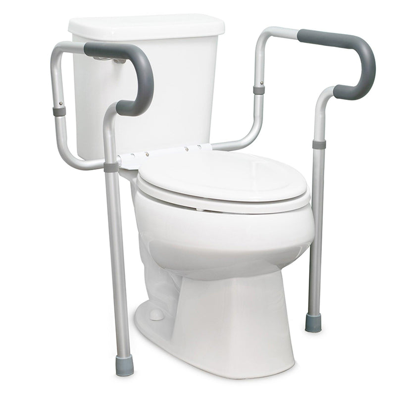 McKesson Toilet Safety Rail Gray Aluminum 146-RTL12000