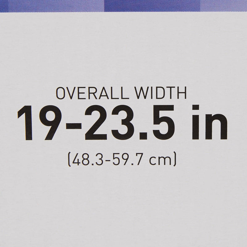 McKesson Toilet Safety Rail Gray Aluminum 146-RTL12000