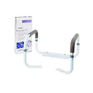McKesson Toilet Safety Rail White Steel 146-RTL12087