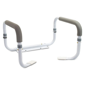 McKesson Toilet Safety Rail White Steel 146-RTL12087