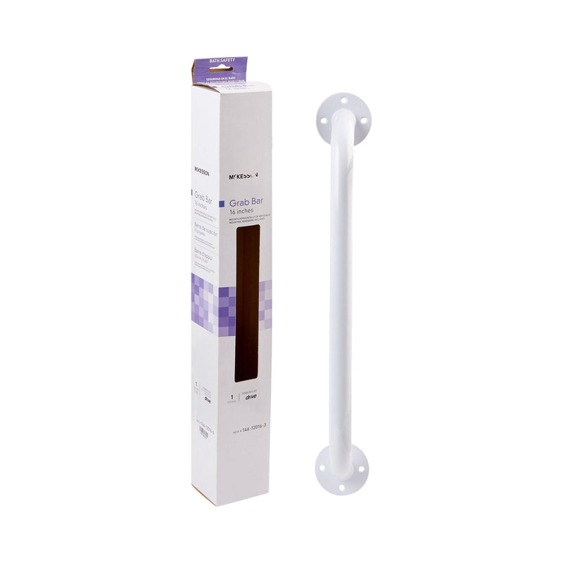 McKesson Wall Grab Bar White Steel 146-12016-3