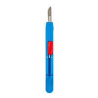 Medi-Cut Safety Scalpels / Plastic Sensory Grip Handle Sterile Disposable 4160