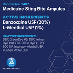 Dynarex Medicaine Insect Bite (Ampule) 0.6cc - Case of 500 1407