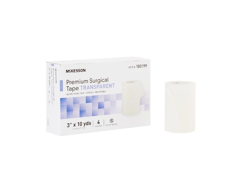 Medical Tape Air Permeable Plastic Transparent NonSterile 16-47305T-BX