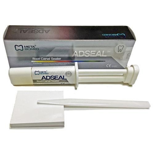 Meta Biomed | Meta Biomed ADSEAL PLUS Resin-Based Root Canal Sealer, Radiopaque, 13.5 Gm. Dual Syringe | 3030002