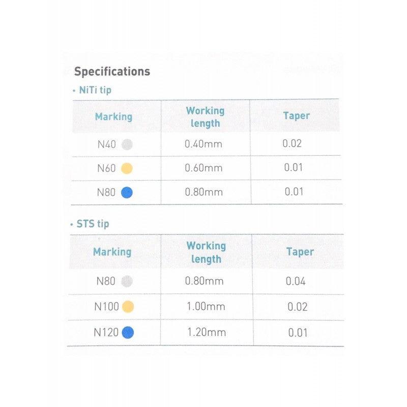 Meta Biomed EQ Nickel Titanium Endo Condenser Double Ended 027-110