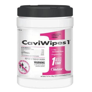 Metrex CaviWipes1 Surface Disinfectant Premoistened Manual Pull Wipes 160 Count 13-5100-1