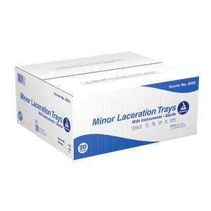 Minor Laceration Tray W/ Instruments 4523