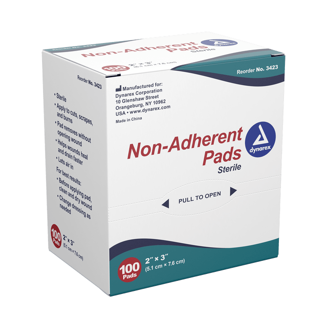 Dynarex | Non-Adherent Pads - Sterile | 3423