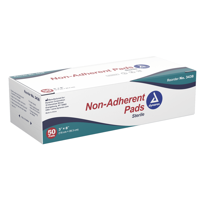 Non-Adherent Pads - Sterile 3438