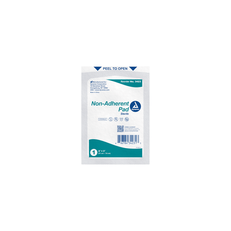Non-Adherent Pads - Sterile 3423