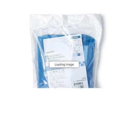 Non-Reinforced Surgical Gown with Towel Sterile AAMI Level 3 Disposable | McKesson | SurgiMac