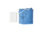Non-Reinforced Surgical Gown with Towel Sterile AAMI Level 3 Disposable 183-I90-8020-S1-LG