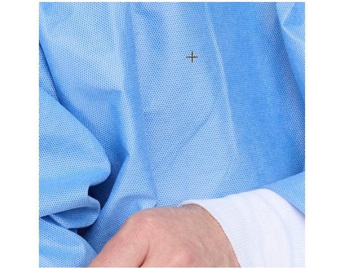 Non-Reinforced Surgical Gown with Towel Sterile AAMI Level 3 Disposable 183-I90-8010-S1-Med