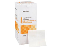 Nonwoven Sponge McKesson Polyester / Rayon Square NonSterile 16-40224-1