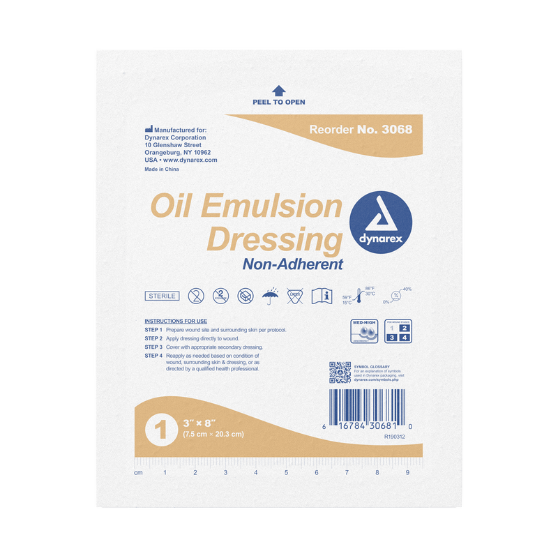 Oil Emulsion Dressings 3067