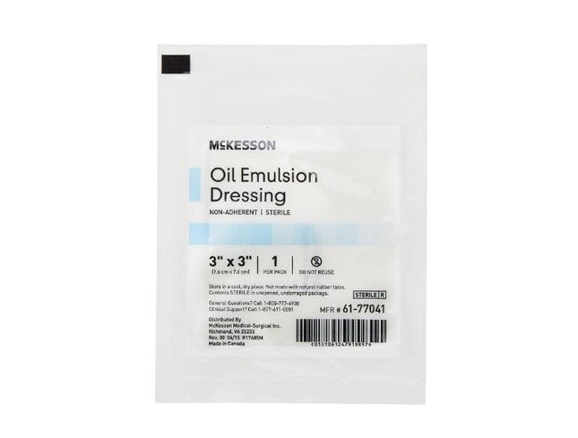 Oil Emulsion Impregnated Dressing Acetate Gauze USP White Petrolatum / Mineral Oil Sterile