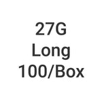 Orabloc Plastic Hub Nerve Block Dental Needle, 27G Long, 100/Bx 102704036