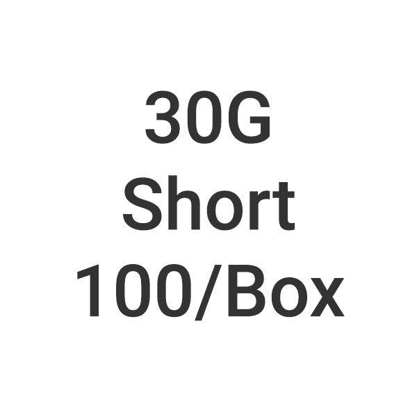 Orabloc Plastic Hub Periapical Dental Needle, 30G Short, Blue, 100/bx. 103003025