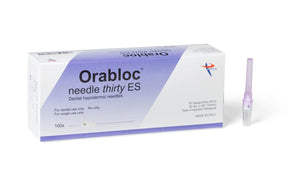 Orabloc Plastic Hub Periapical Dental Needle, 30G X-Short, Violet 103003012-1
