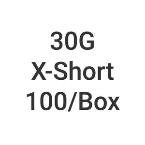 Orabloc Plastic Hub Periapical Dental Needle, 30G X-Short, Violet 103003012-1