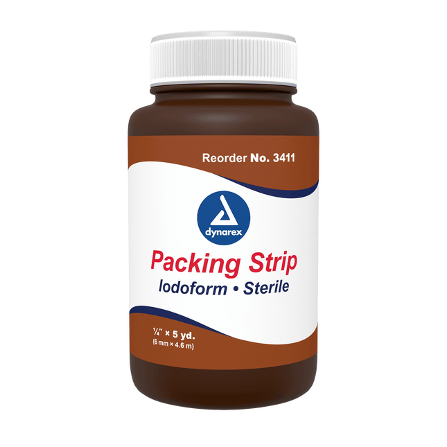 Dynarex | Packing Strips - Plain & With Iodoform | 3411