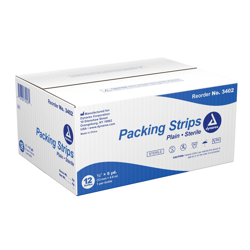 Packing Strips - Plain & With Iodoform 3401