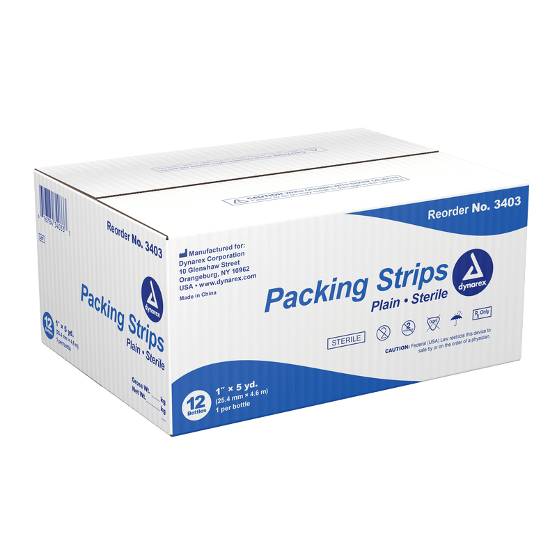 Packing Strips - Plain & With Iodoform 3401