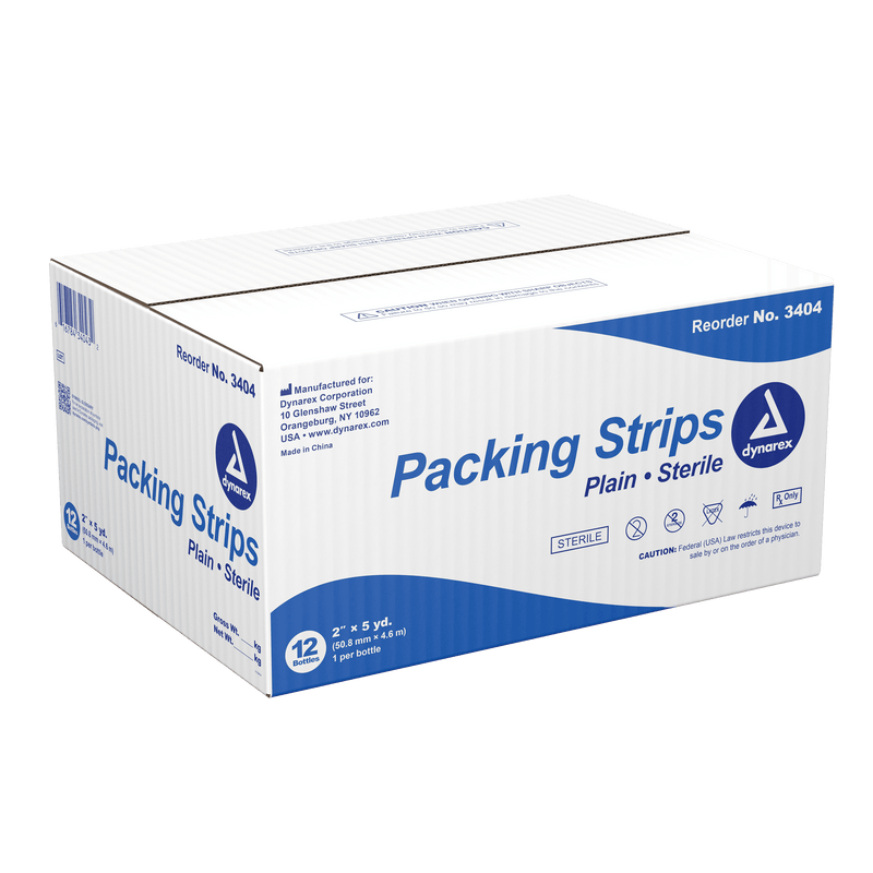 Packing Strips - Plain & With Iodoform 3401