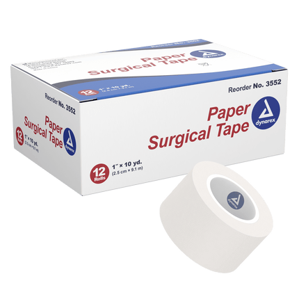Paper Surgical Tape | 3552 | | Disposable Medical Supplies, Done, General & Advanced Wound Care, Tapes | Dynarex | SurgiMac