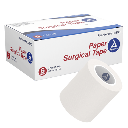 Paper Surgical Tape | 3553 | | Disposable Medical Supplies, Done, General & Advanced Wound Care, Tapes | Dynarex | SurgiMac