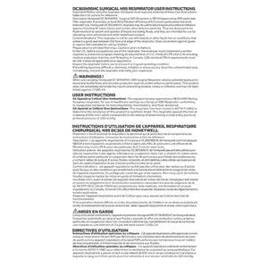 N95 Surgical Respirator by Honeywell - DC365 DC365N95HC