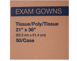 Patient Exam Gown Medium Kid Design Disposable 18-981636