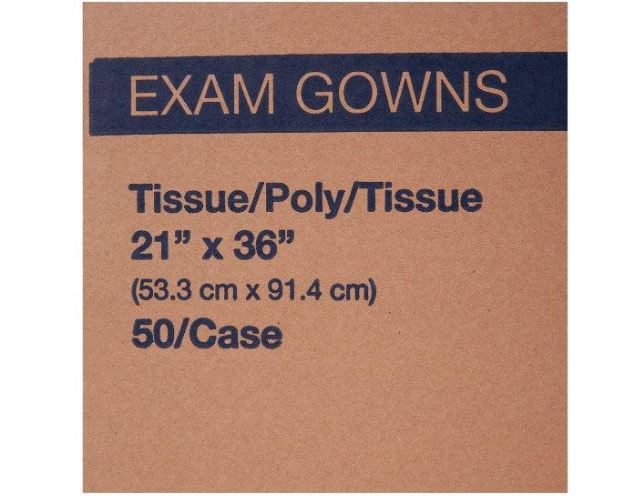 Patient Exam Gown Medium Kid Design Disposable 18-981636