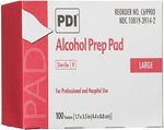 PDI Alcohol Prep Pads Sterile, Large - 2.5 x 3 Inch, C69900 C69900-1